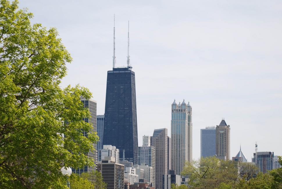 Free Image of City buildings - Chicago 