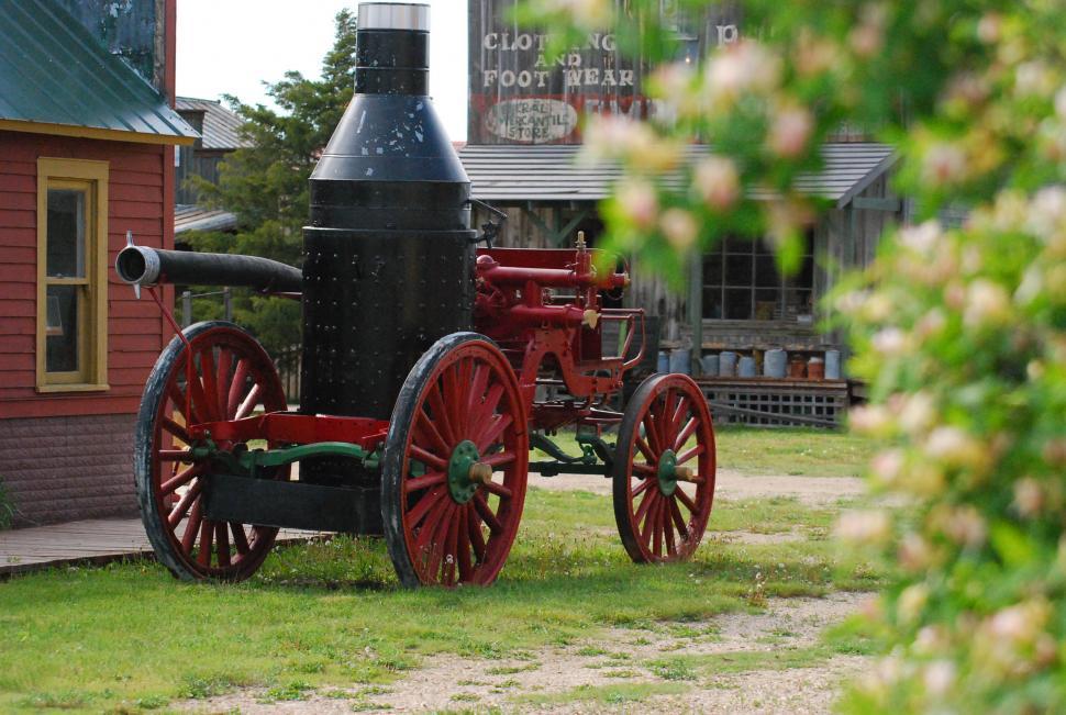 Free Image of Steam engine 