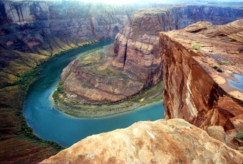 Free Image of Horseshoe bend, Colorado river 