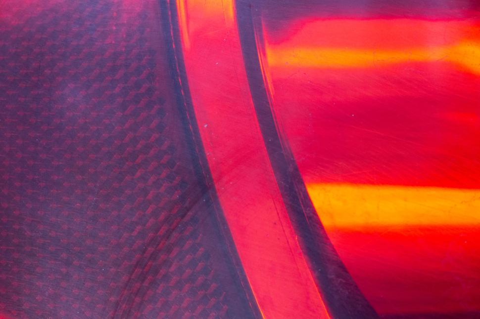 Free Image of Vibrant close-up of red and orange abstract patterns 