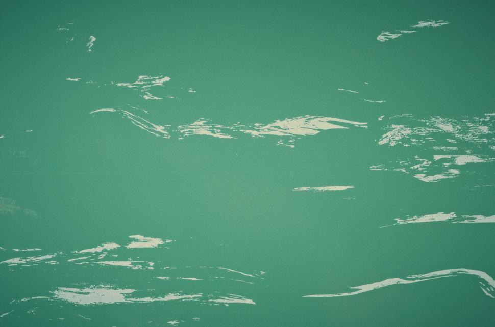 Free Image of Soft teal background with white brushstroke accents 