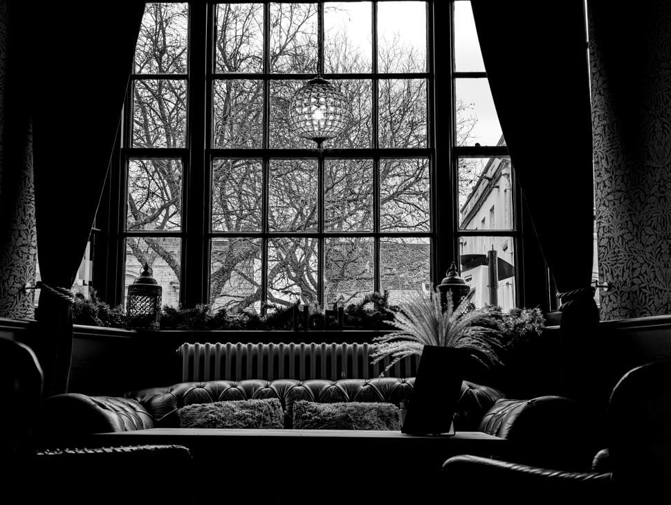 Free Image of Vintage style living room interior  