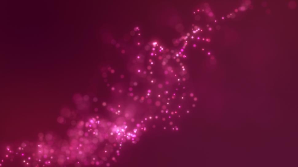 Free Image of Particles on a dark background  