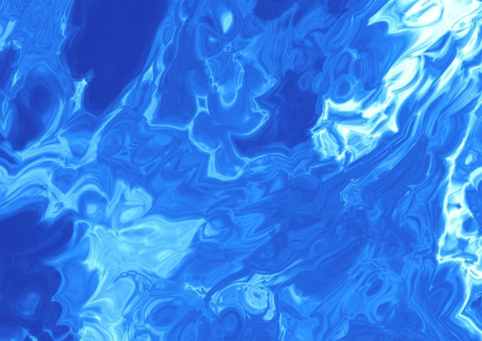 Free Image of Blue marble abstract background  