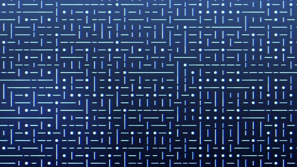 Free Image of Vibrant abstract digital art showcasing CRT glitch effect  