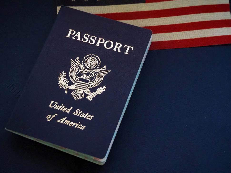 Free Image of Passport of The United States 