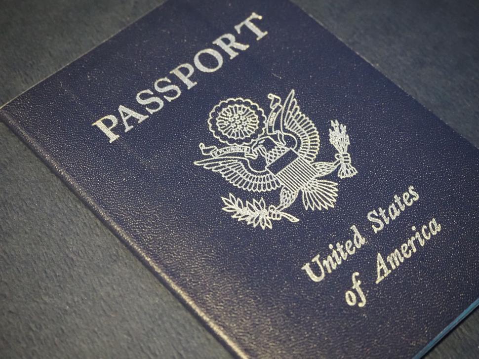 Free Image of Passport of The United States 