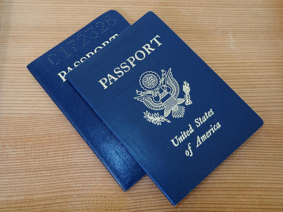 Free Image of Passports of The United States 