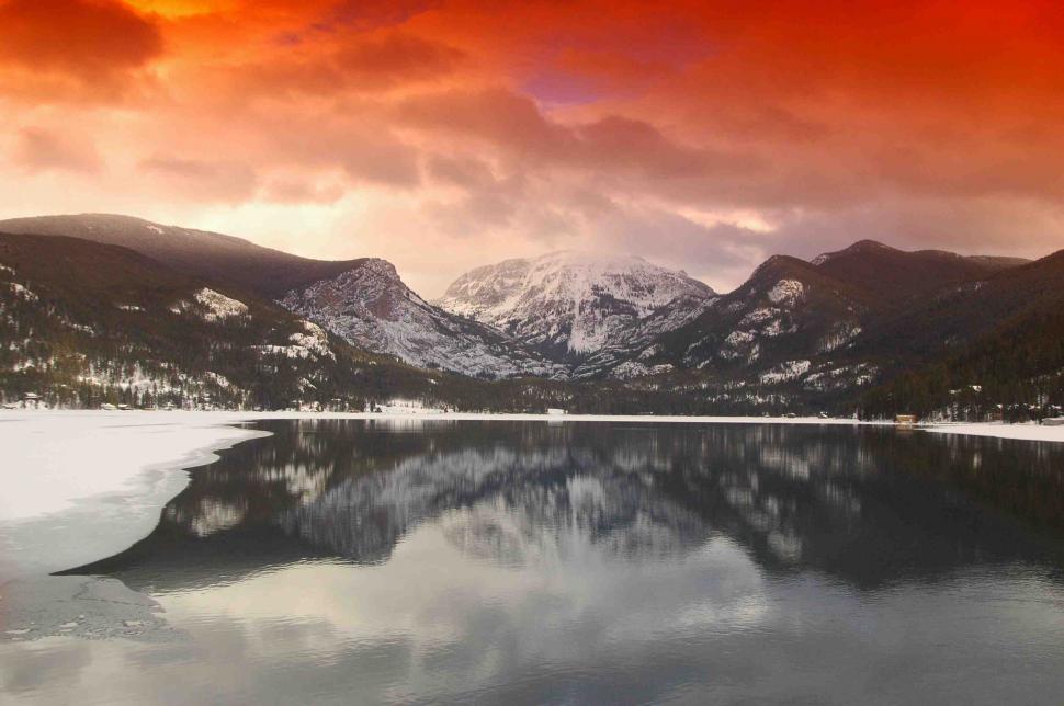 Free Image of Summit Lake - Mount Evans, Colorado 