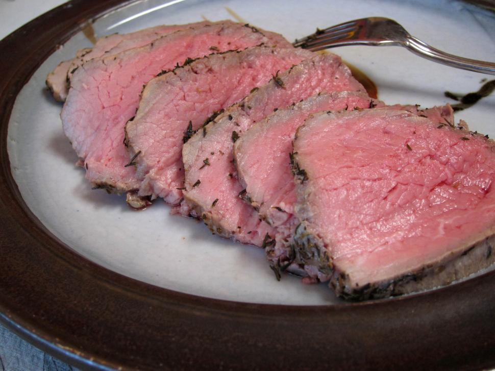 Free Image of slices of meat 
