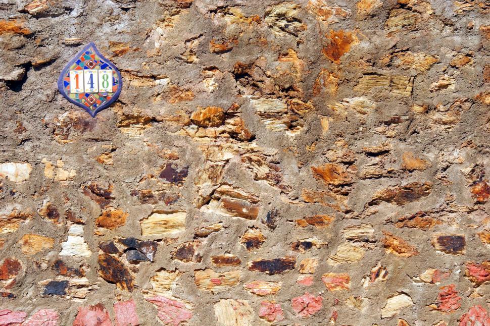 Free Image of Concrete and rock wall 