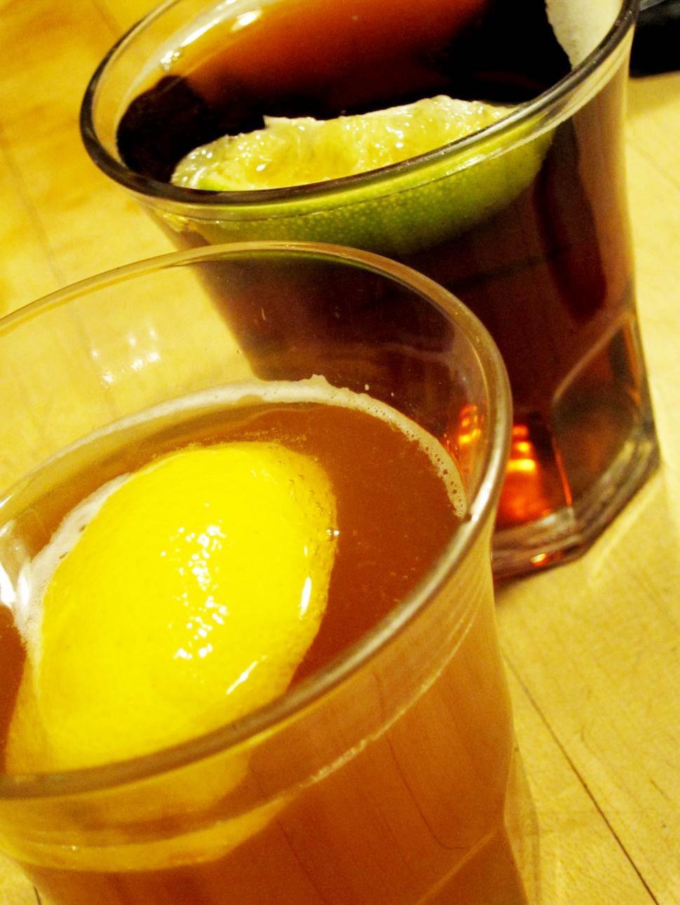 Free Image of Two Beers 