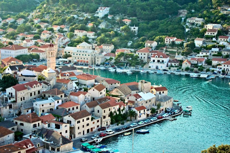 Free Image of Small town 