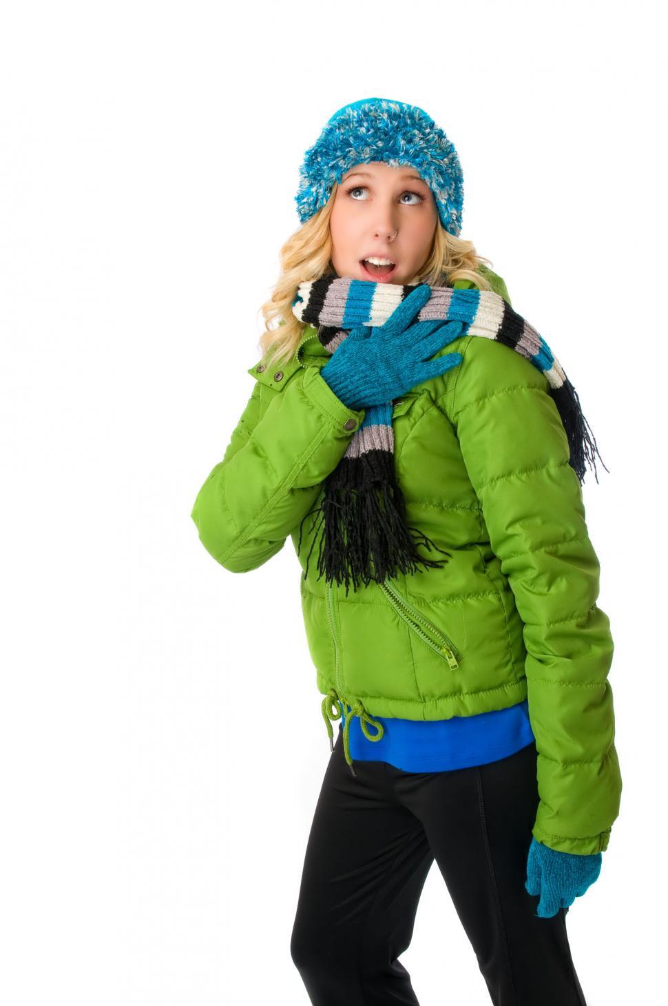 Free Image of Winter Lady 