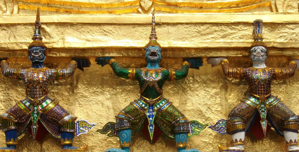 Free Image of Bangkok Wat Phra Kaew 