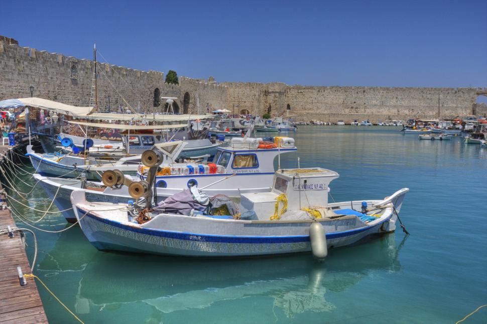 Free Image of Fishing Boats 