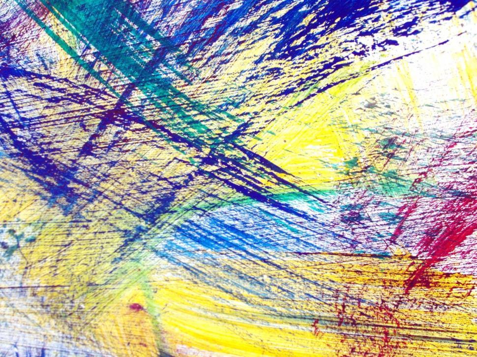 Free Image of Crisscross Brush Strokes 