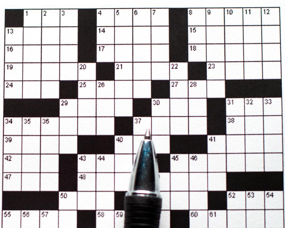 Free Image of Crossworsd Puzzle 