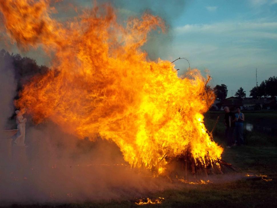 Free Image of Sacred Fire - Summer Solstice Festival 