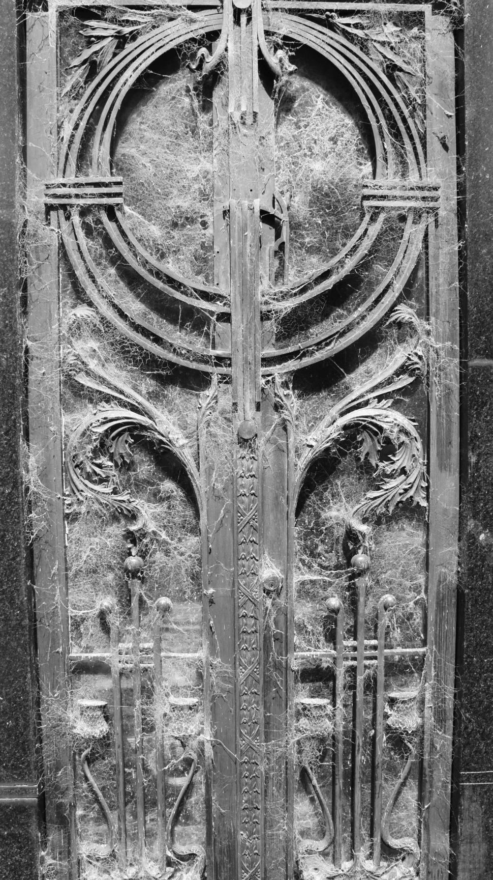 Free Image of Cobwebs on a Grave 