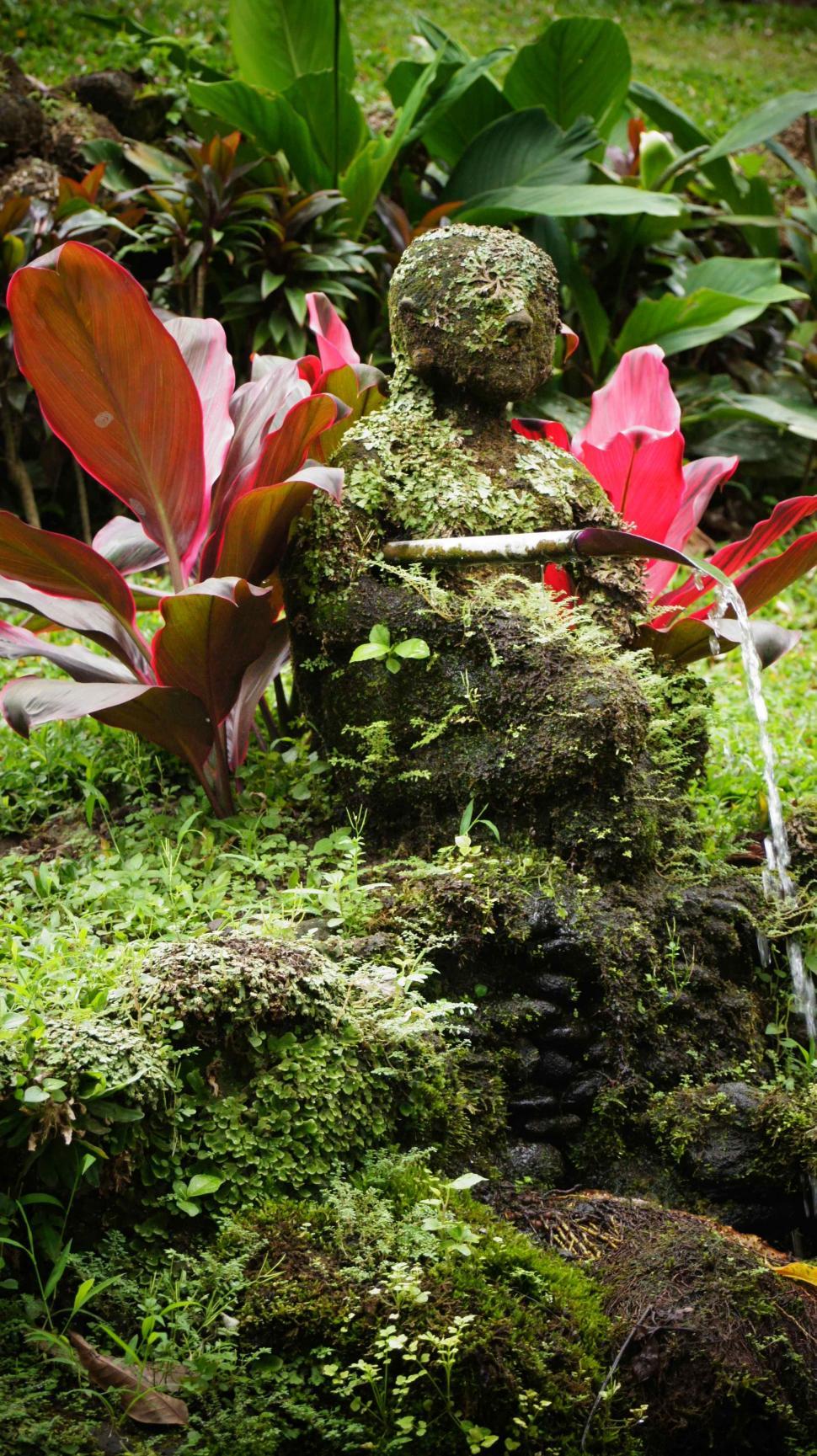 Free Image of Statue and Flower of Bali 
