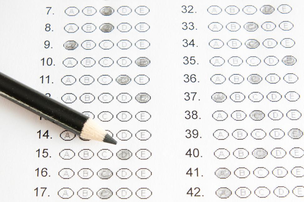 Free Image of School test 