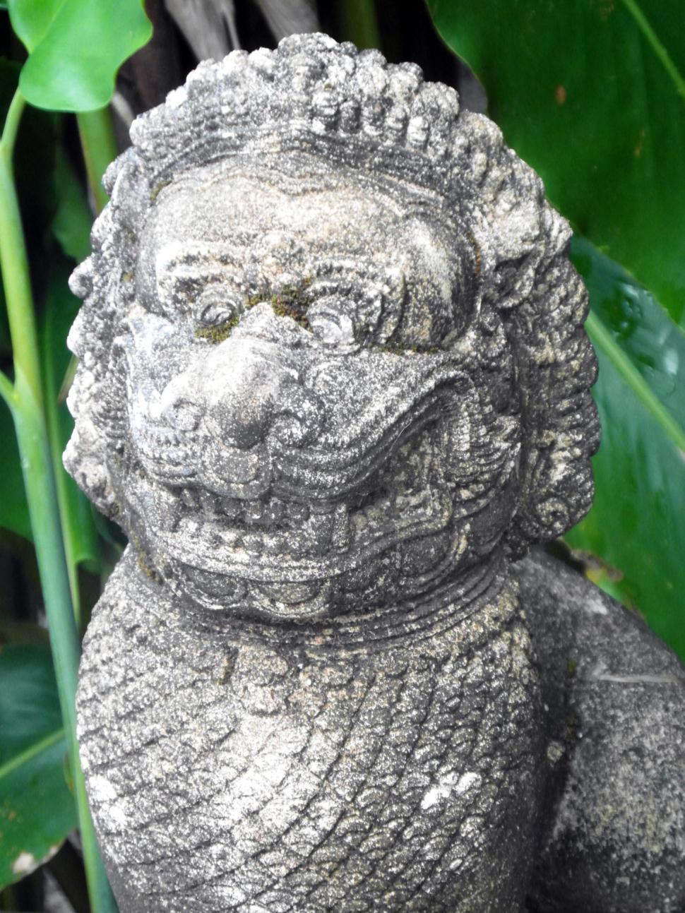 Free Stock Photo of Oriental Stone Lion Statue Download Free Images
