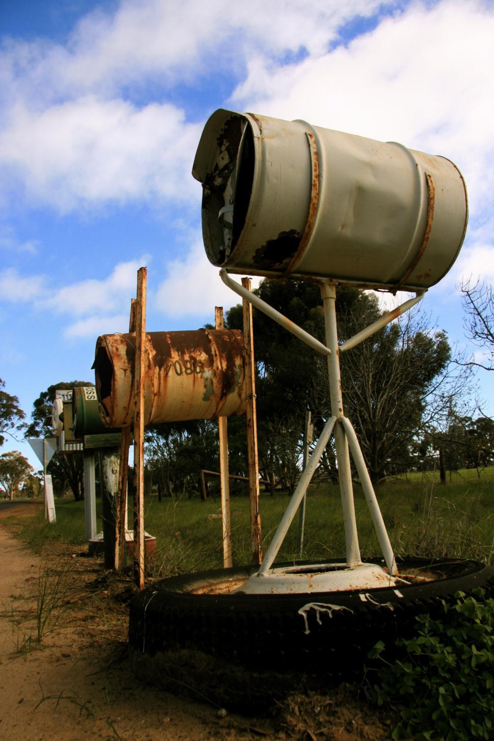 Free Image of Postboxes 