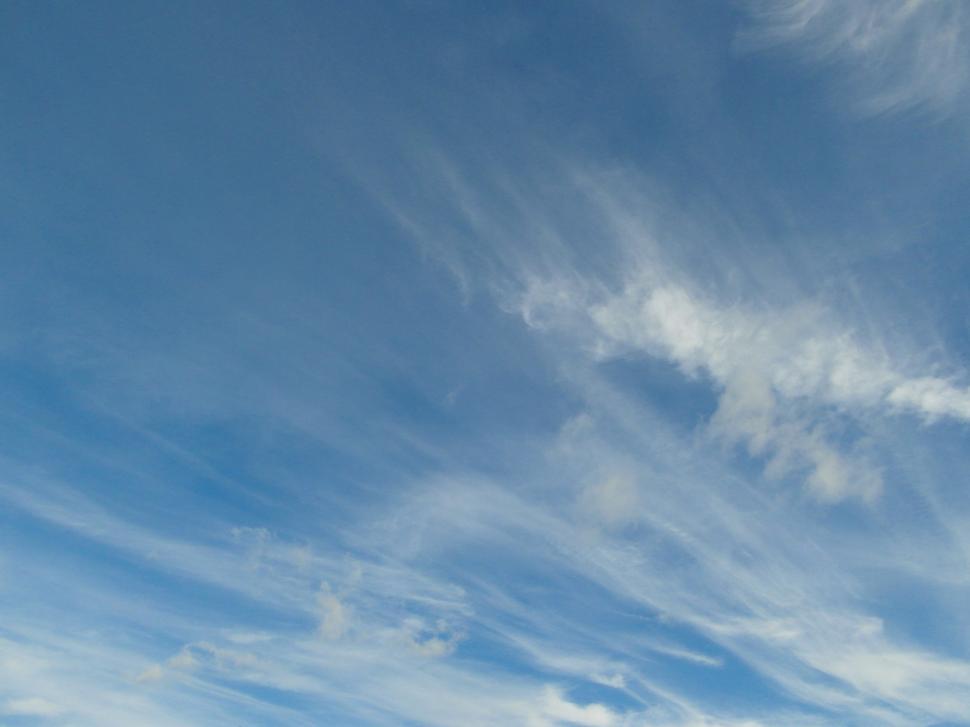 Free Stock Photo Of Blue Sky Wispy Clouds Download Free Images And Free Illustrations