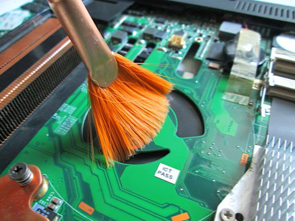 Free Stock Photo of Cleaning computer or Circuit Download Free Images