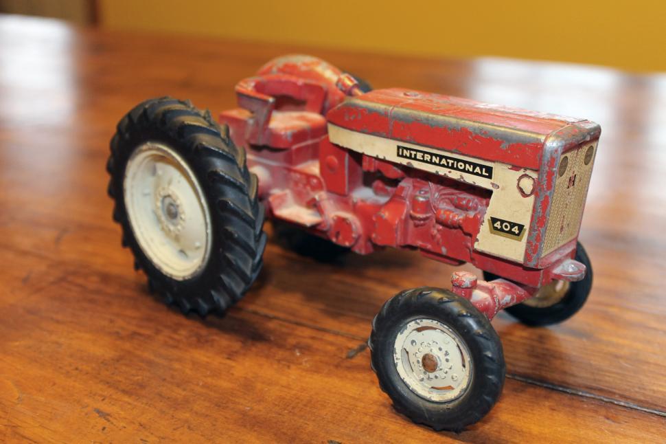 vintage international toy tractor