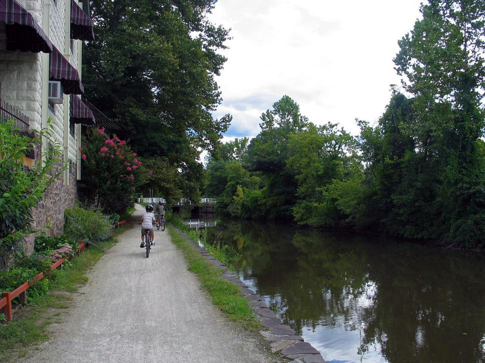 Free Image of D&R Canal, Near Lamberville NJ - New Hope PA 