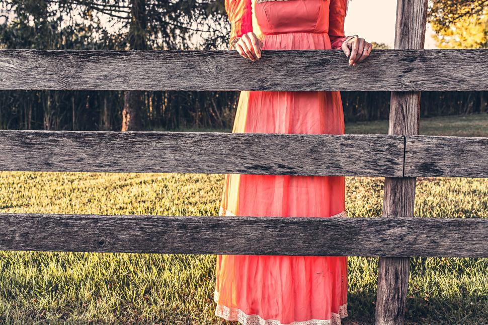Free Image of Woman at Ranch 