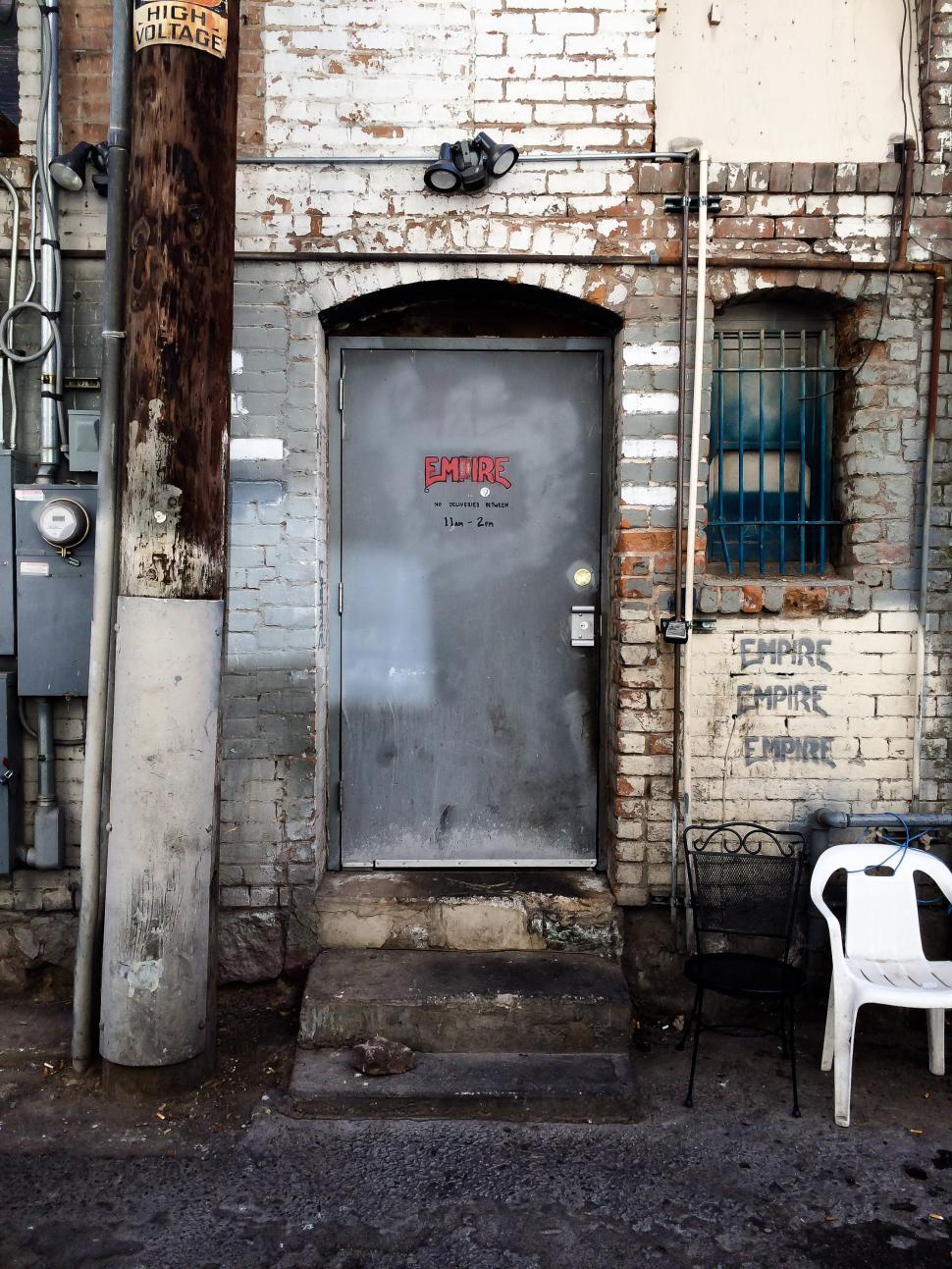 Free Stock Photo of Alley back door Download Free Images and Free