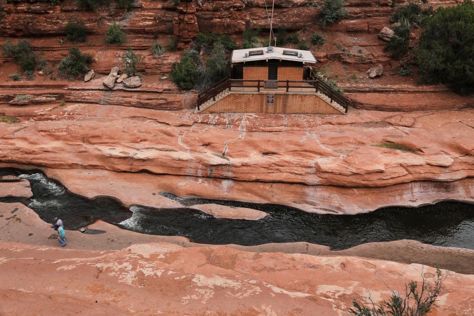 Free Image of Bathrooms Slide Rock State Park 