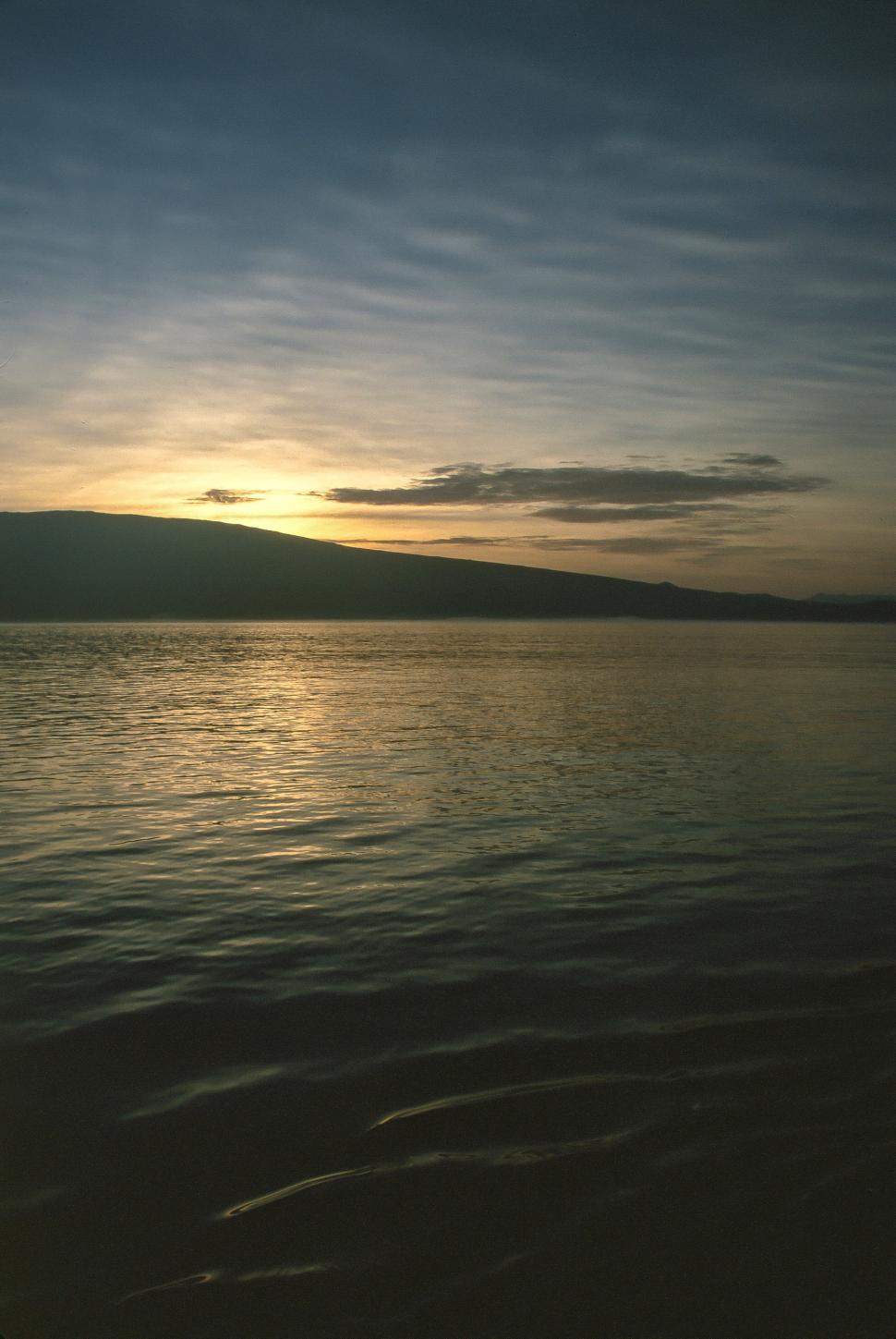 Free Image of Galapagos Sunrise Coast 