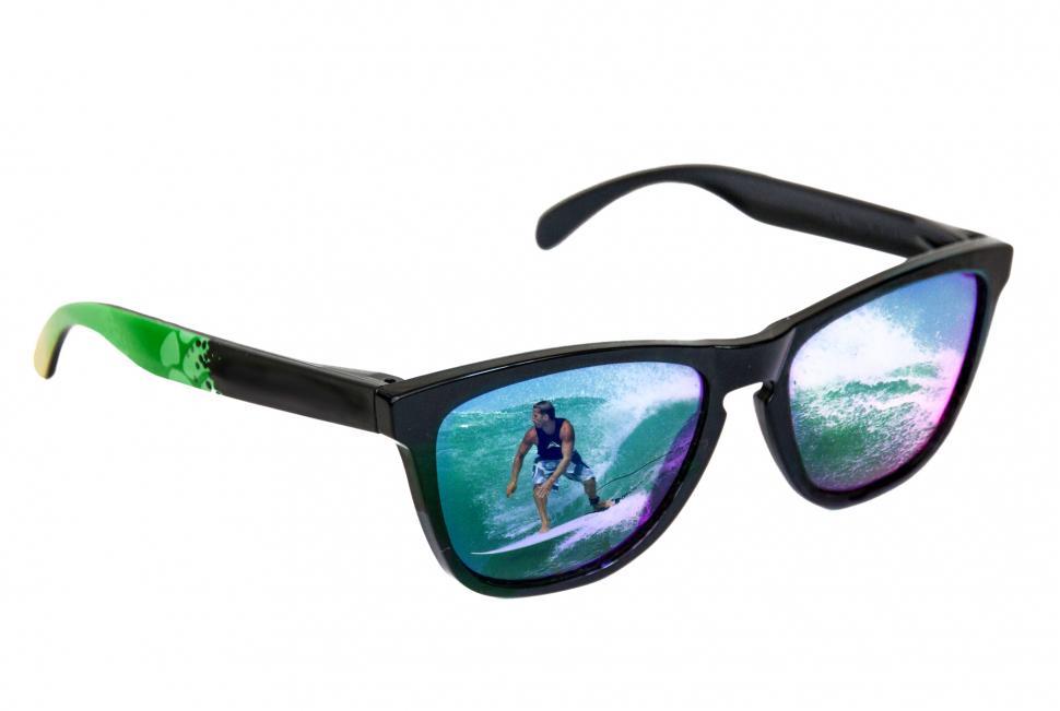 Free Stock Photo of Sunglasses with surfer reflection | Download Free Images  and Free Illustrations