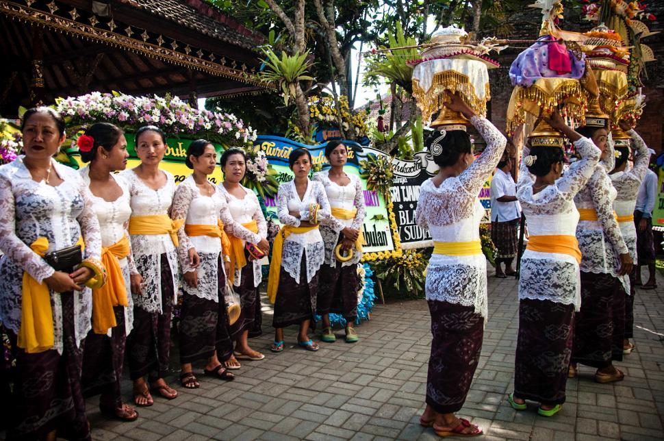 Free Stock Photo Of Bali Ceremony In Temple 