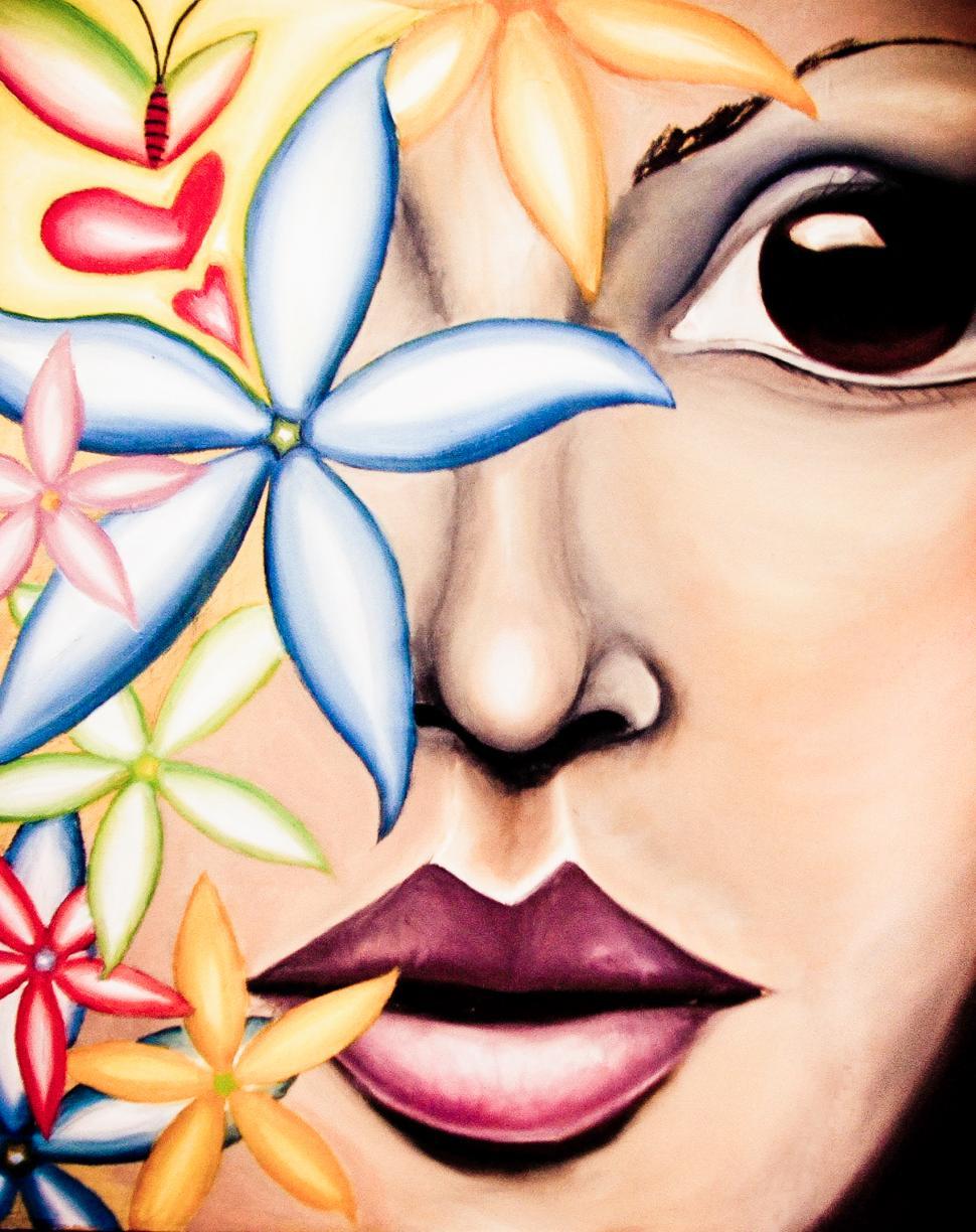 Free Image of Portrait painting 