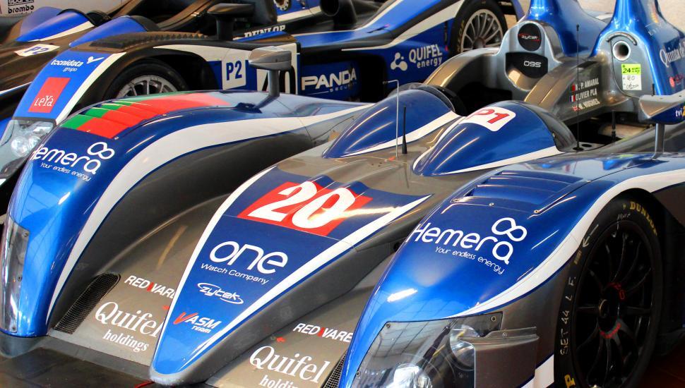 Le Mans Race Cars Close-up