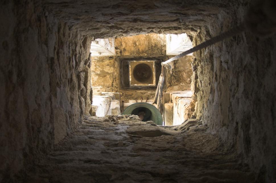 Free Image of Tunnel With Central Pipe 