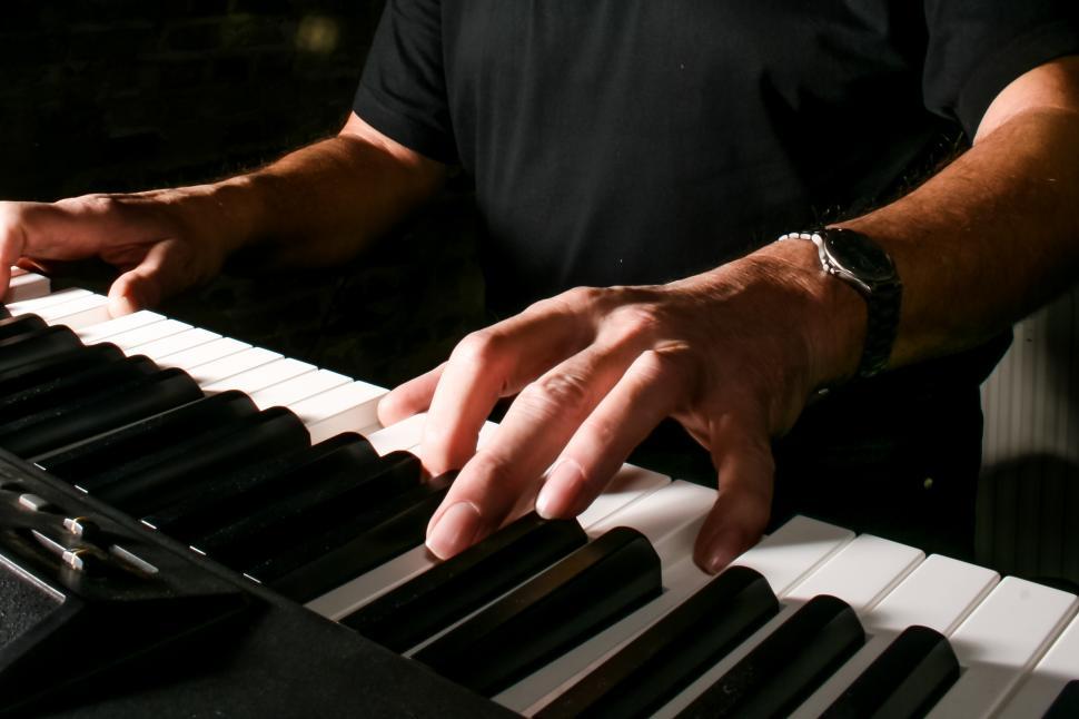 Free Stock Photo of man playing keyboard piano | Download Free Images ...