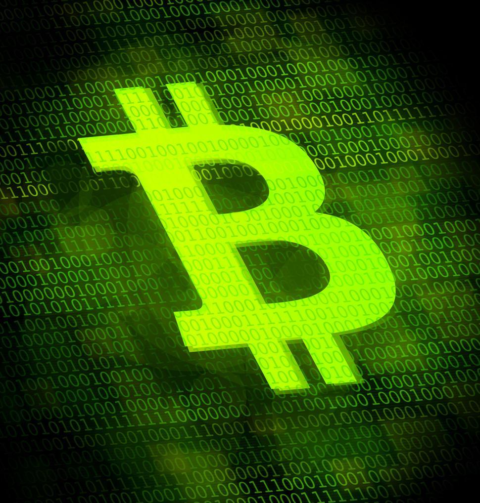 Free Stock Photo of Bitcoin logo on digital screen - Virtual currency  illustration | Download Free Images and Free Illustrations