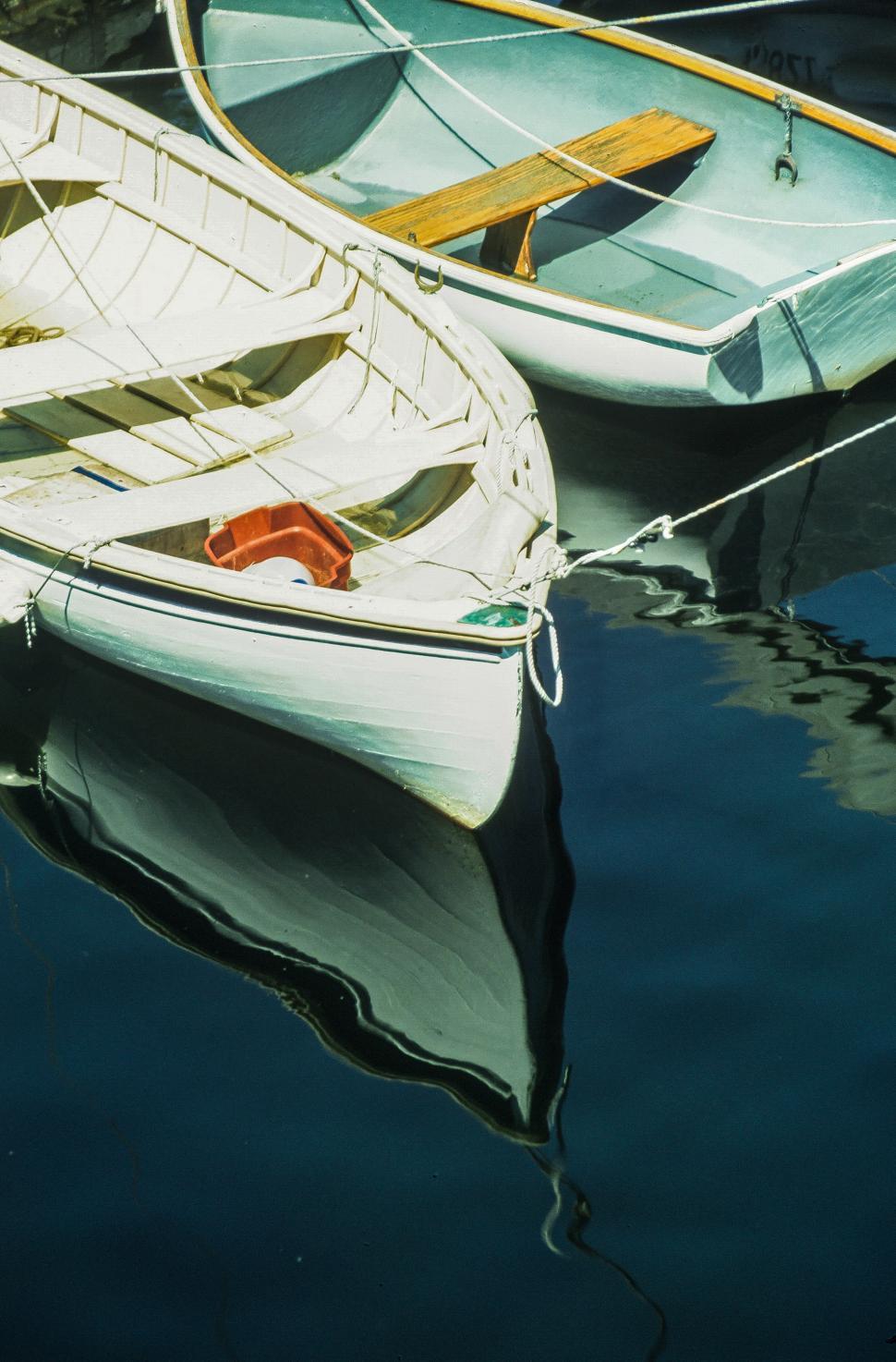 Free Image of Rowboats 