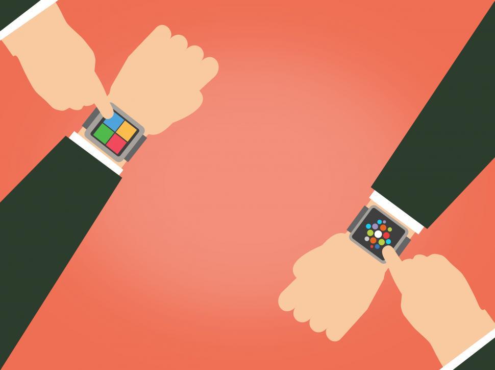 Wearables - The Great Smartwatch Scramble with copyspace