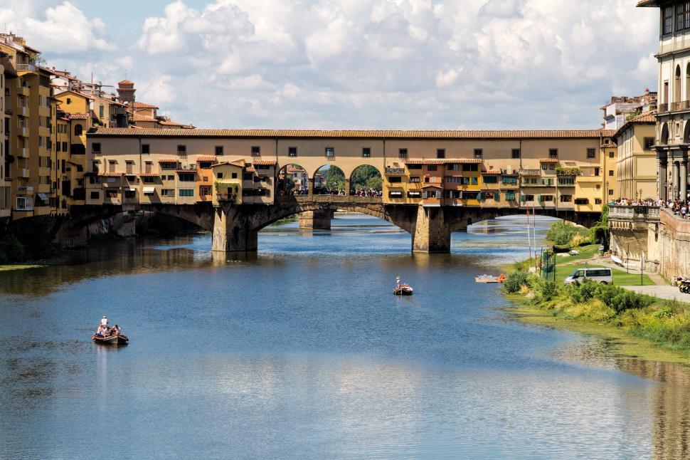 Free Image of Ponte Vecchio in Florence, Italy 