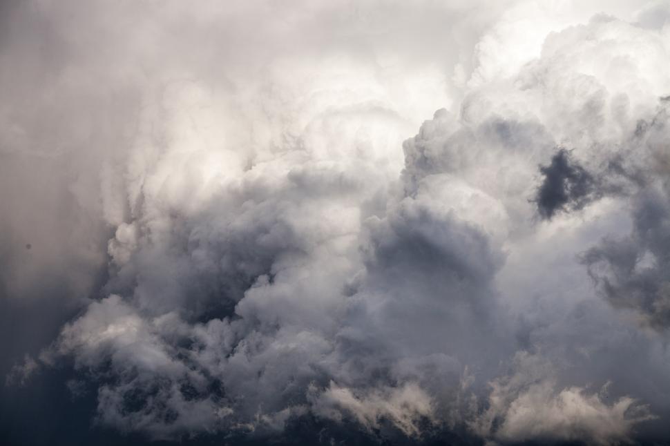 Free Stock Photo of Grey and white clouds Download Free Images and