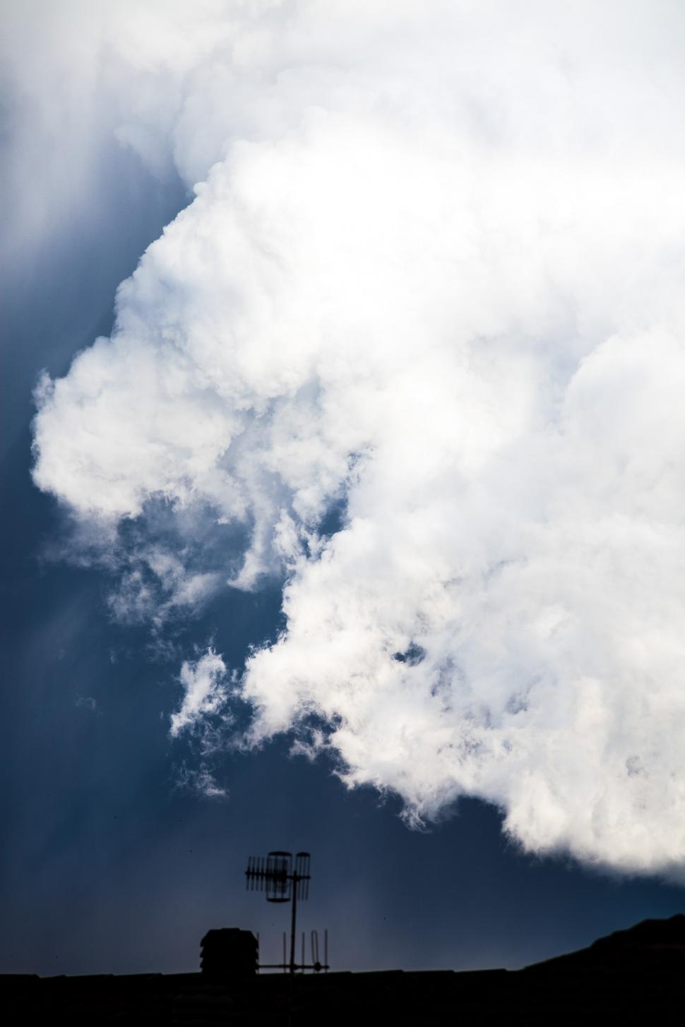Free Stock Photo of Grey and white clouds Download Free Images and