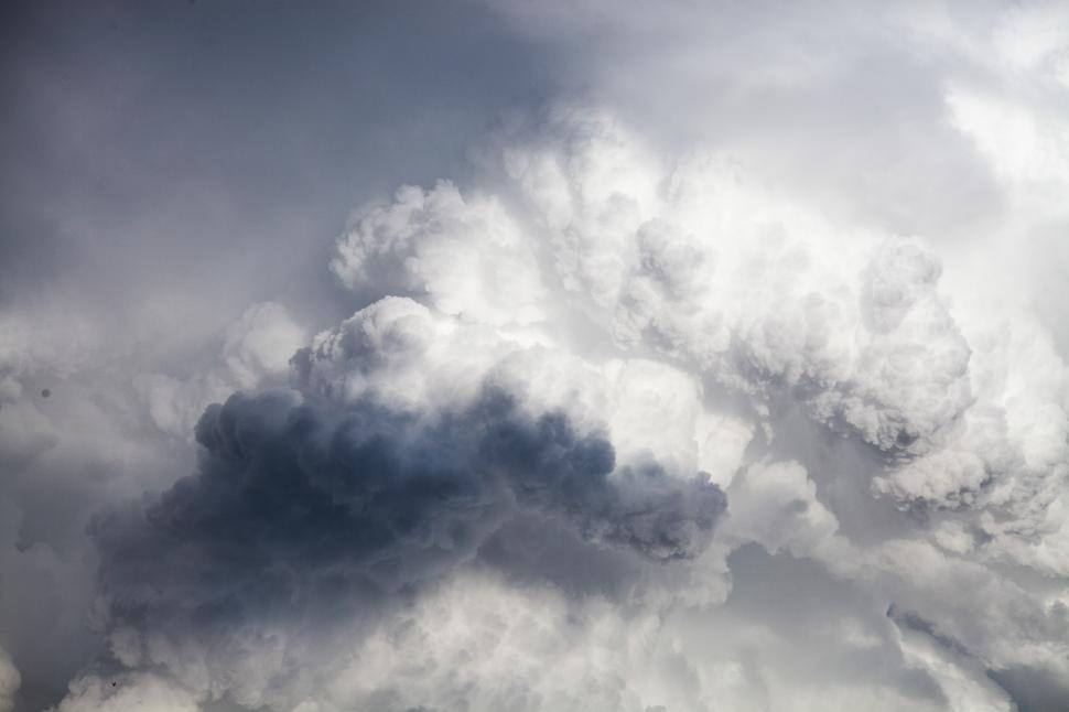 Free Stock Photo of Grey and white clouds Download Free Images and