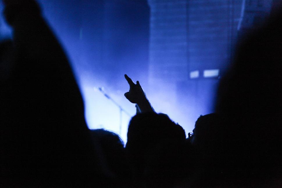 Free Image of Concert crowd 